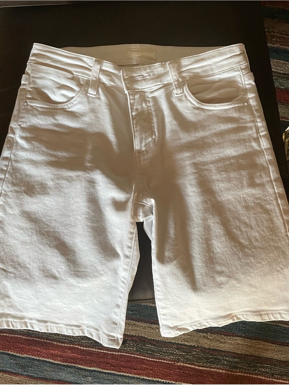 Kut from the Kloth White Denim Shorts